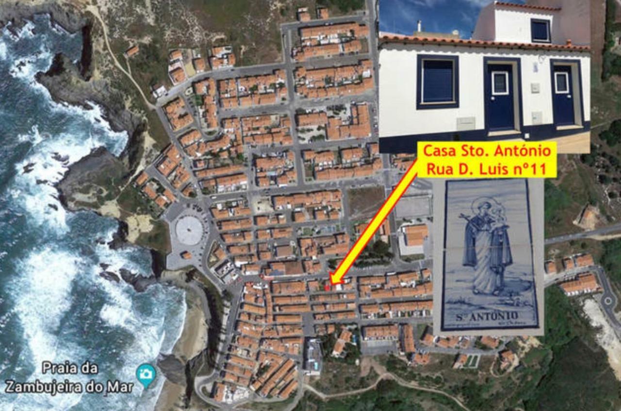 Casa Sto. Antonio Villa Zambujeira do Mar Bagian luar foto